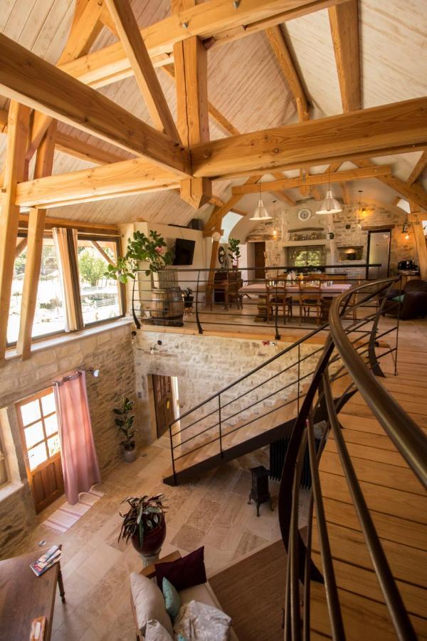 Gite 2 La Grange Des Hirondelles 3 Lits Doubles 6 Adultes Situe Entre Bourgogne Morvan Et Vignoble Maison Entiere Labellisee A Gite De France Sous 71 G 2005 Labellise 3 Epis - Loft Grand Volume Dans Corps De Ferme Renovee Antully Chez Maymard Yannick Eksteriør billede